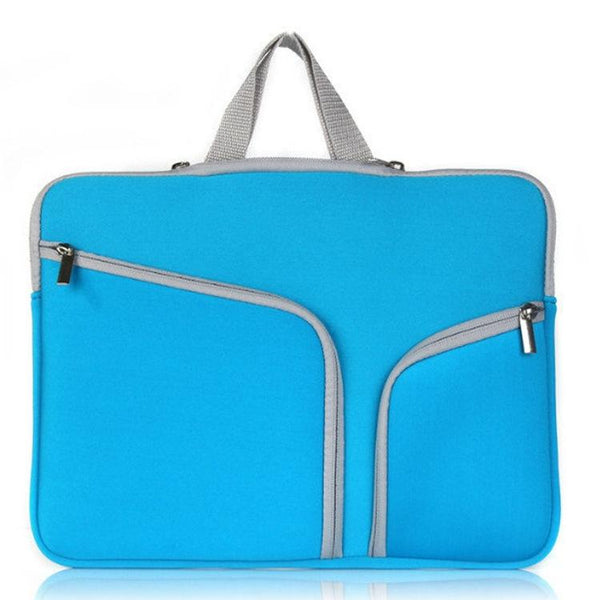 11 Inch Multi Pocket Laptop Liner Bag For Diving Material Blue Laptop Cases & Bags