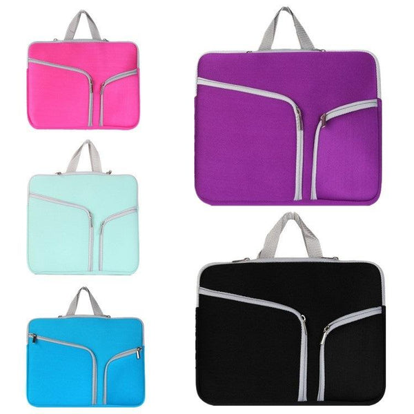 11 Inch Multi Pocket Laptop Liner Bag For Diving Material Blue Laptop Cases & Bags