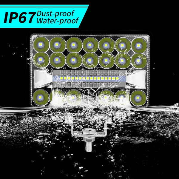 9 80V 18W 6000K 4 Inch Car 36Pcs Led Work Light White Led Car Lights