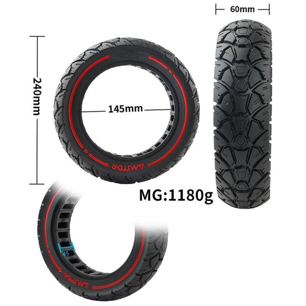Universal 10 Off Road Scooter Tire With Anti Blast & Shock Absorption Accessories Parts