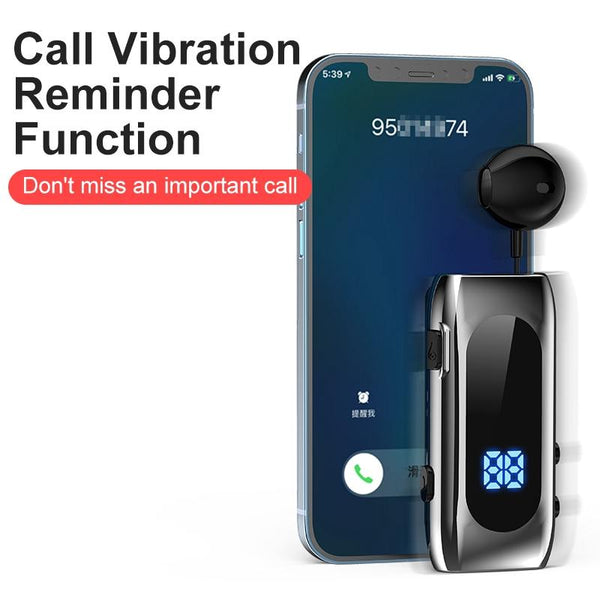 Wireless Bluetooth Earphone For Business K55 Black Earbuds