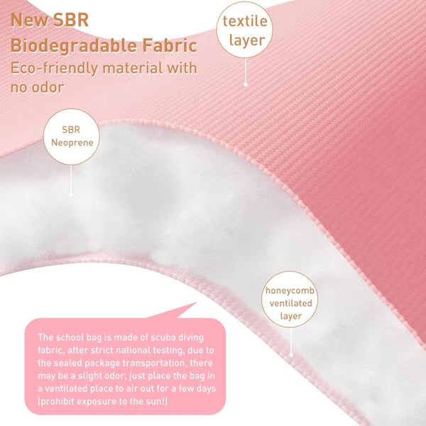 Kids' Anti Lost School Bag Secure & Stylish Pink Rabbit Large Backpacks & Bags