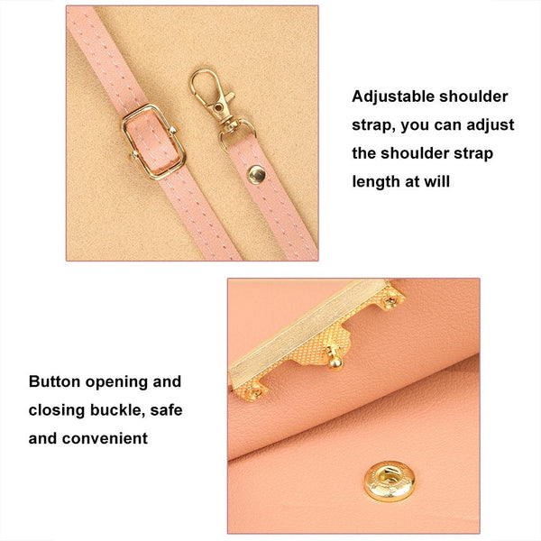 Multifunctional Touch Screen Crossbody Bag Black Bags