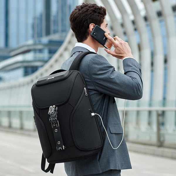 Waterproof Anti Theft Business Backpack With Usb Ports Backpacks