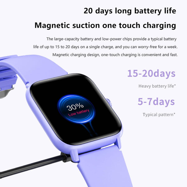 1.83 Inch Bt5.2 Smart Sport Watch With Bluetooth Call Sleep & Health Monitor Pink Smart Watches