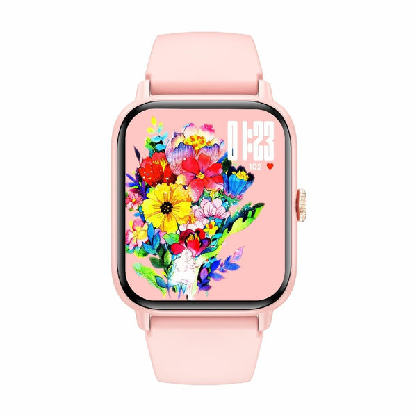 1.83 Inch Bt5.2 Smart Sport Watch With Bluetooth Call Sleep & Health Monitor Pink Smart Watches