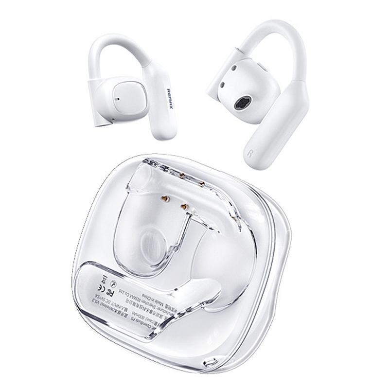 Crystal Air Conduction Bluetooth Earphones Openbuds Ows White Earbuds