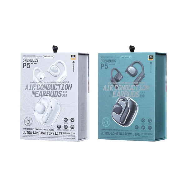 Crystal Air Conduction Bluetooth Earphones Openbuds Ows White Earbuds