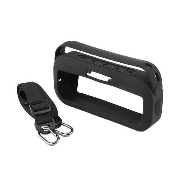 Silicone Protective Case For Bose Soundlink Flex Speaker With Shoulder Strap Black Cases Covers & Skins
