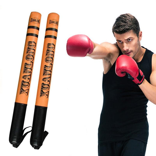 57Cm Sanda Stick For Speed Training And Fighting Bright Orange Brightening Sticks