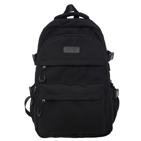 Lightweight Student Backpack For Men & Women Black Women Backpacks