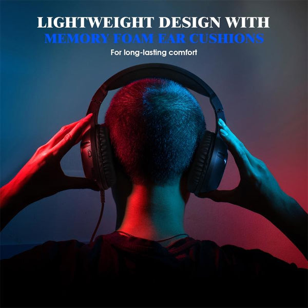 S20 Rgb Gaming Headset With Mic Black Headsets