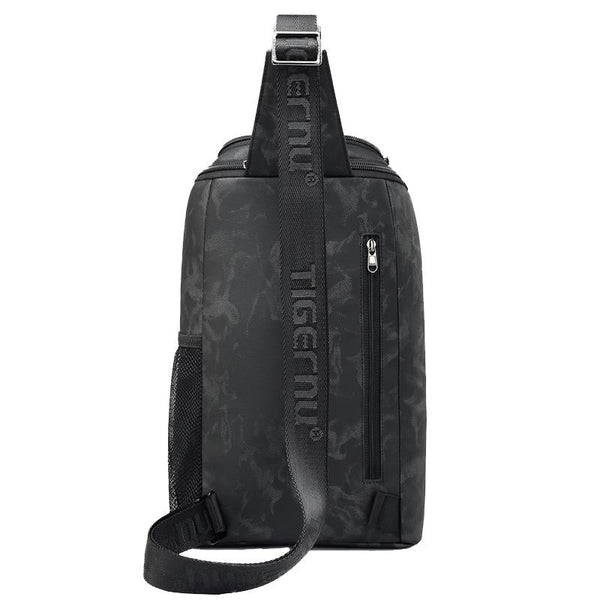 Waterproof Men Sports Chest Bag Black Bags