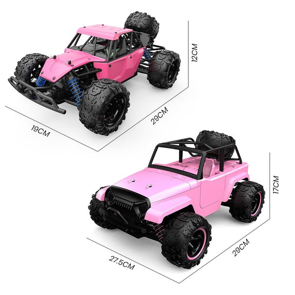 High Speed 4Wd Rc Car 1 18 Scale Black Rc Model Vehicles