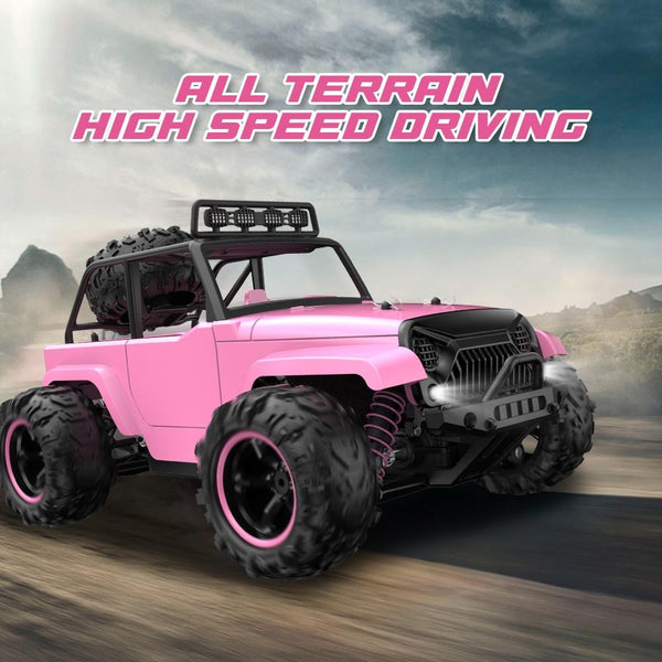 High Speed 4Wd Rc Car 1 18 Scale Black Rc Model Vehicles