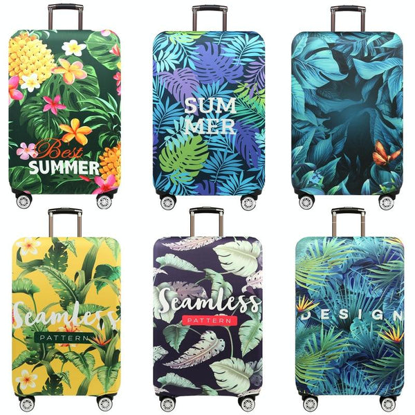 Stretchy Luggage Dust Cover Durable & Protective Size Tropical Pineapple Other Luggage