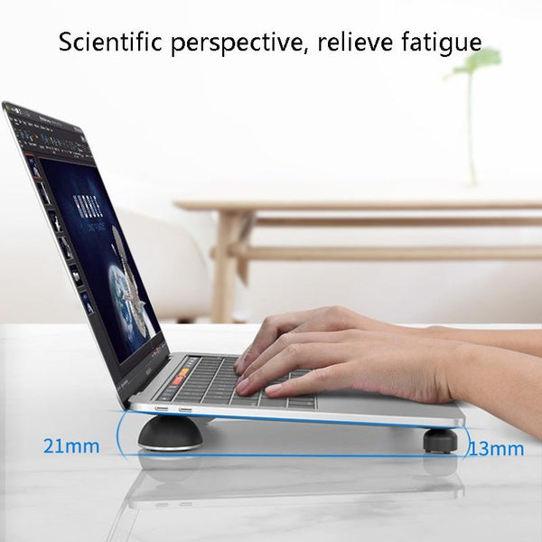 Aluminum Bracket Foot Pad For Macbook Suohuang White Mounts Stands & Holders