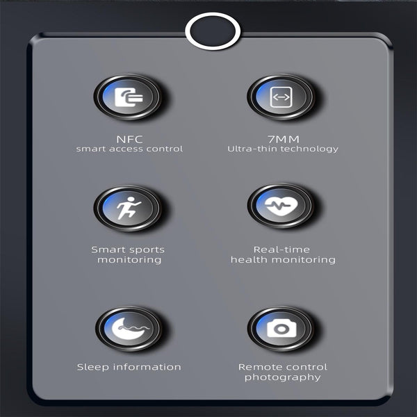 Smart Ring With Heart Rate Blood Oxygen & Sleep Monitoring Black Size 11 Activity Trackers