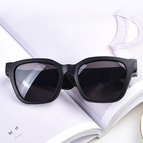 Waterproof Bluetooth Glasses Earphone Mini Binaural Smart Call Black Sunglasses Earbuds