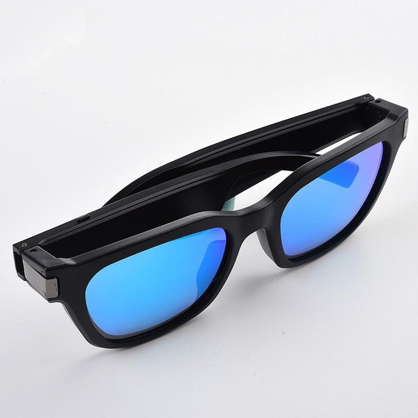 Waterproof Bluetooth Glasses Earphone Mini Binaural Smart Call Black Sunglasses Earbuds