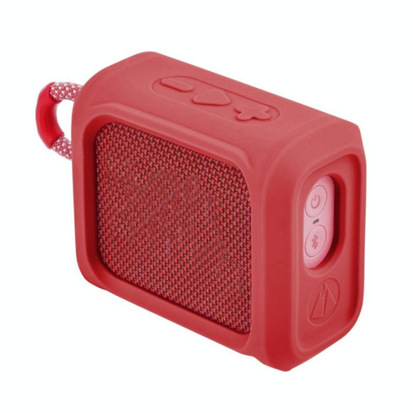 Silicone Protective Cover With Strap For Jbl Go3 Red Cases Covers & Skins