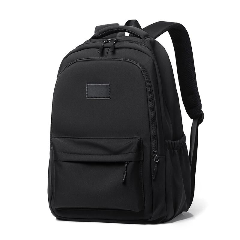 Versatile Solid Backpack For Teens & Adults Black Backpacks