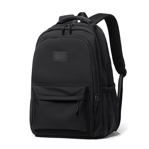 Versatile Solid Backpack For Teens & Adults Black Backpacks