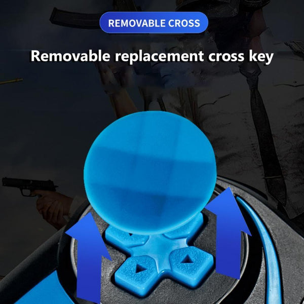 Wireless Bluetooth Game Handle For Android / Ios Phones With Holder Black Controllers & Attachments