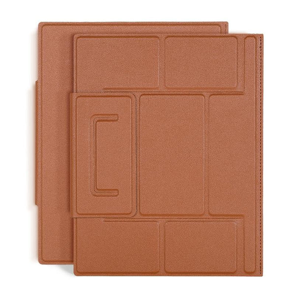 Foldable Magnetic Leather Tablet / Laptop Holder Black Cases Covers Keyboard Folios