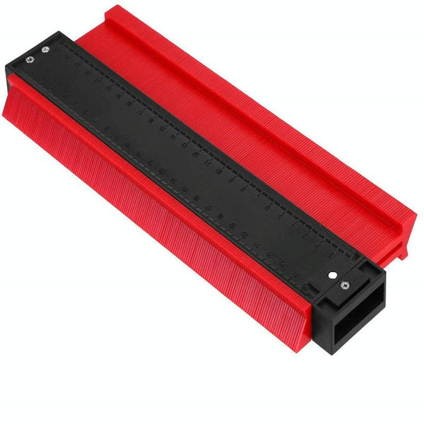 10 Inch Woodworking Contour Arc Gauge Tool Multifunctional Red Other Woodworking Equipment
