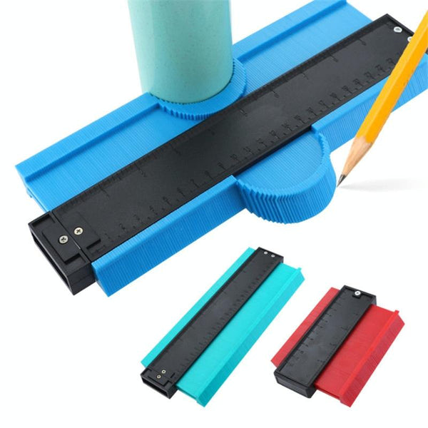 10 Inch Woodworking Contour Arc Gauge Tool Multifunctional Red Other Woodworking Equipment