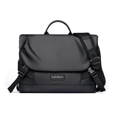 Waterproof Oxford Messenger Bag For Men Black Bags