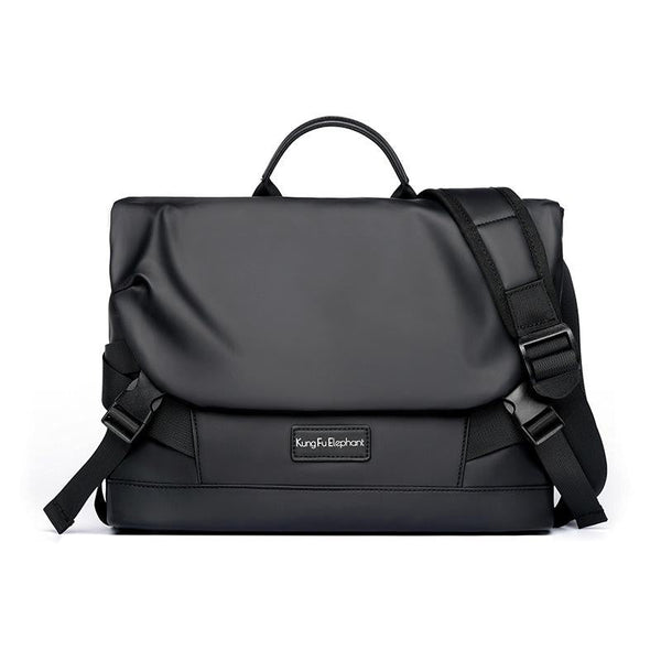 Waterproof Oxford Messenger Bag For Men Black Bags