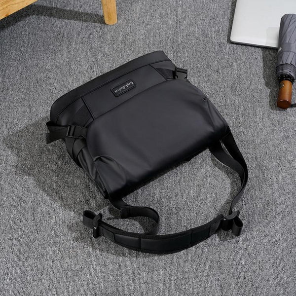 Waterproof Oxford Messenger Bag For Men Black Bags
