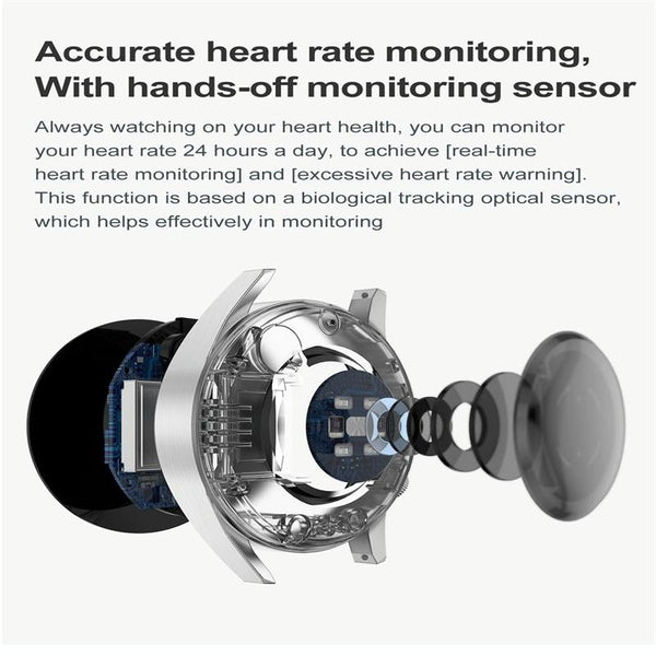 Smart Silicone Watch With Colour Screen Black Watches