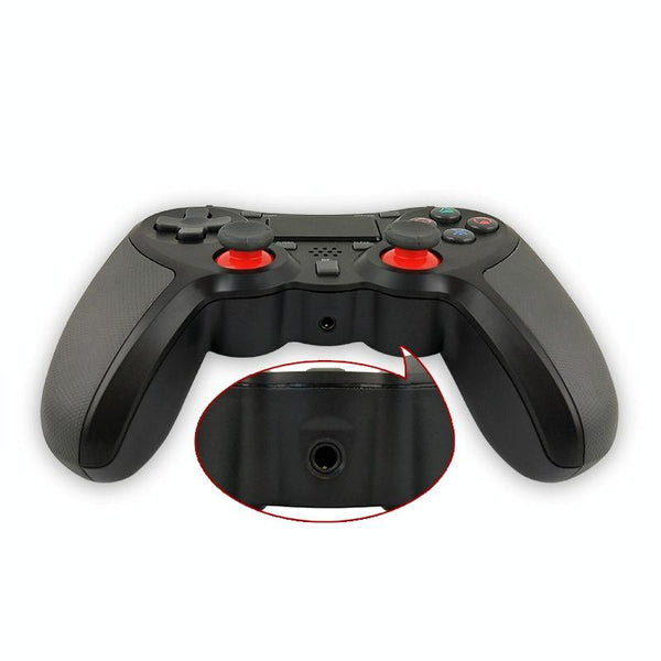 Wireless Bluetooth Game Controller For Ps4 Rubberized White Controllers & Attachments