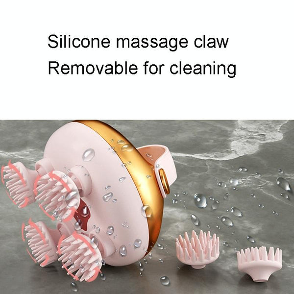 Wireless Smart Head Massager Kneading Gold Massagers