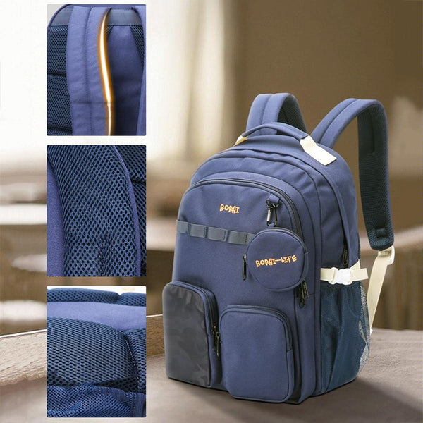 Lightweight Canvas Backpack Compact And Durable Black 2 Women Backpacks