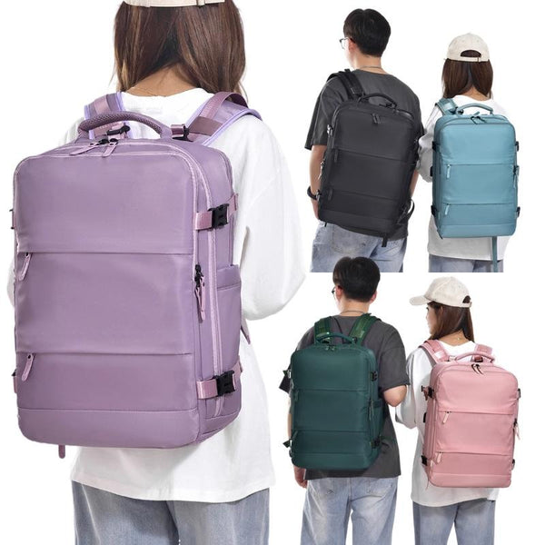 Parallel Deals Spacious Business Travel Backpack Fits Laptop Black Laptop Cases & Bags