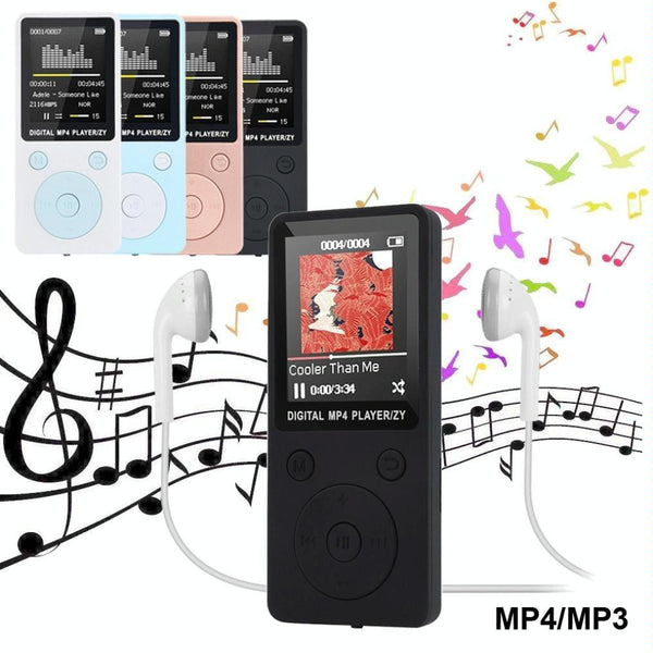 Mp4 Music Player With Fm Radio & Recording Black No Memory Ipods & Mp3 Players