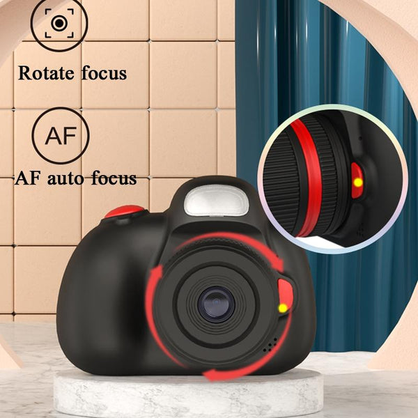 32 Megapixel Children's Digital Sports Camera With 2.4 Inch Screen Mini Size Black Digital Cameras