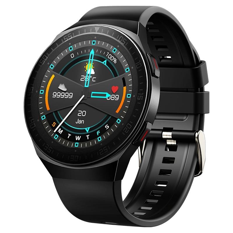 1.28 Inch Ip67 Waterproof Smart Watch With Bluetooth Call Sleep & Heart Rate Monitoring Black Smart Watches