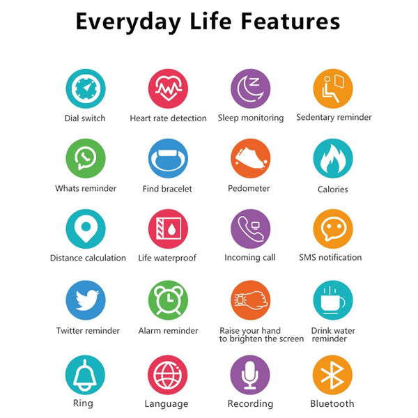 1.28 Inch Ip67 Waterproof Smart Watch With Bluetooth Call Sleep & Heart Rate Monitoring Black Smart Watches