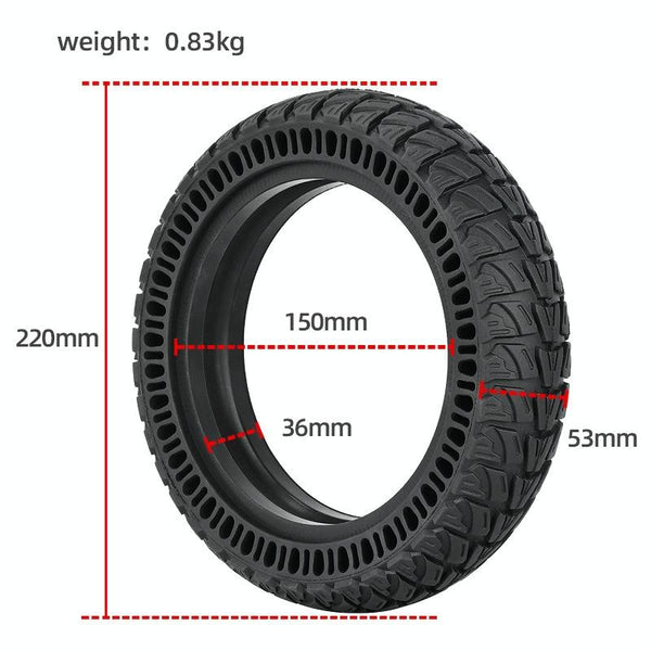9 Inch Front And Rear Wheel Replacement For Xiaomi M365 / Pro Electric Scooter Accessories