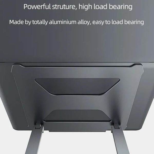 Aluminum Laptop Holder For 14 17.3 Inch Screens Ergonomic Design Stands Holders & Car Mounts