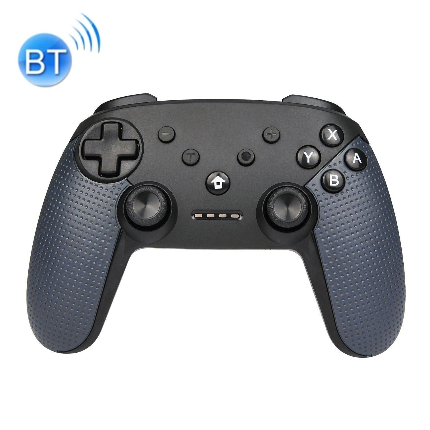 Switch Pro Wireless Gamepad With Dual Motors And Turbo Controllers & Attachments