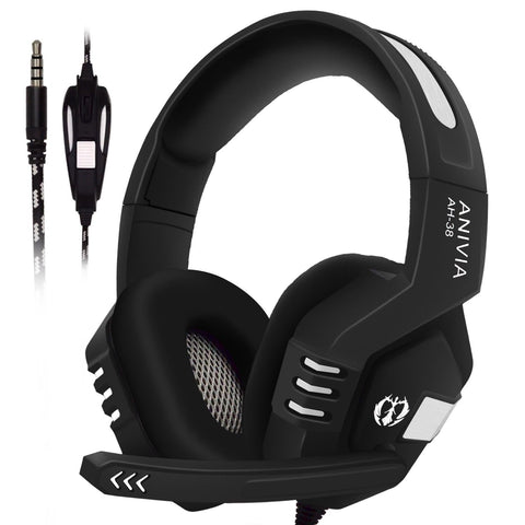 3.5Mm Wired Gaming Headset With Mic Black / Silver Headsets