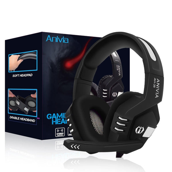 3.5Mm Wired Gaming Headset With Mic Black / Silver Headsets