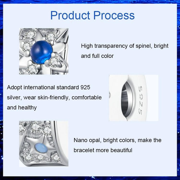 925 Sterling Silver Diy Bracelet Beads & Pendant Se Charms & Pendants