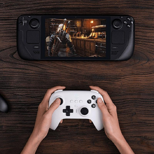 Wireless Gaming Controller For Switch / Pc Tooth Design White Other Video Game Accessories